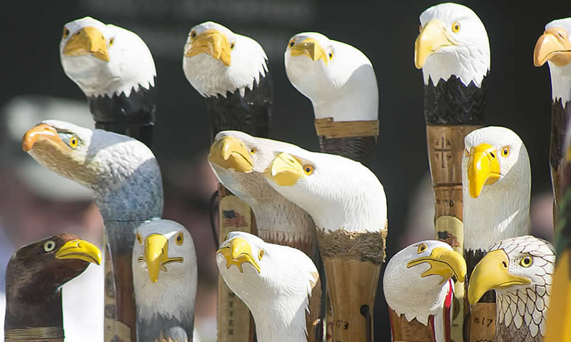 Honoring Purple Heart Veterans: Woodcarver’s Cane Ceremony