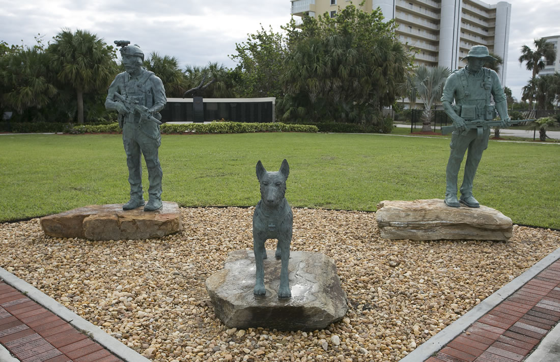 Navy SEAL Museum Adds Warrior Sculptures to Collection