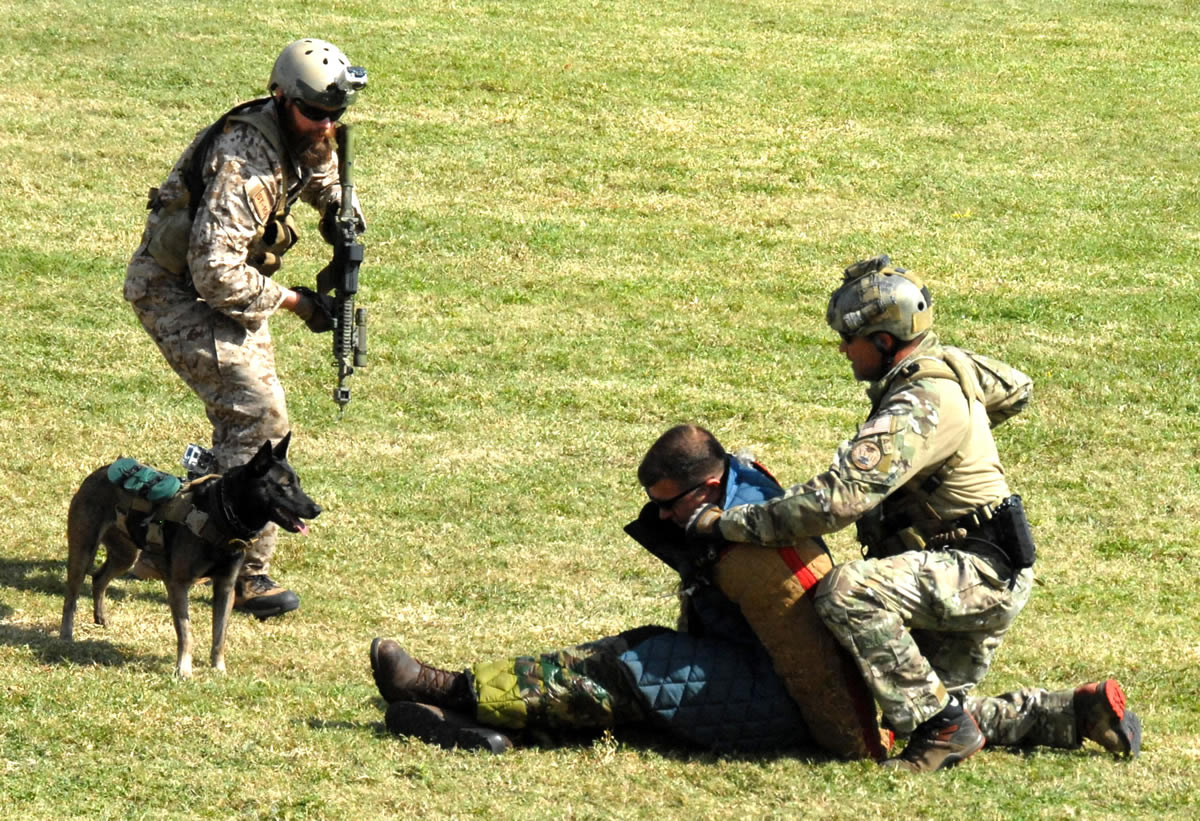 Navy seal hot sale k9 handler