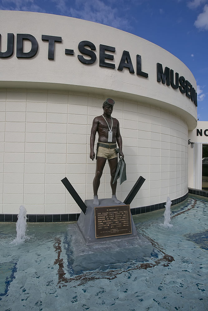 Naked Warrior UDT / SEAL Fort Pierce Florida Museum Navy 