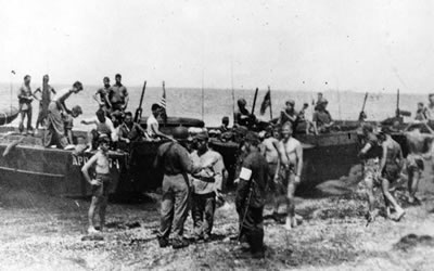 Japanese First Surrender to UDT Naked Warriors