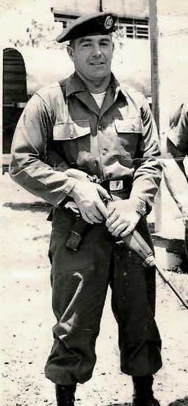 SEAL Lenny Waugh during 1962 deployment to Vietnam