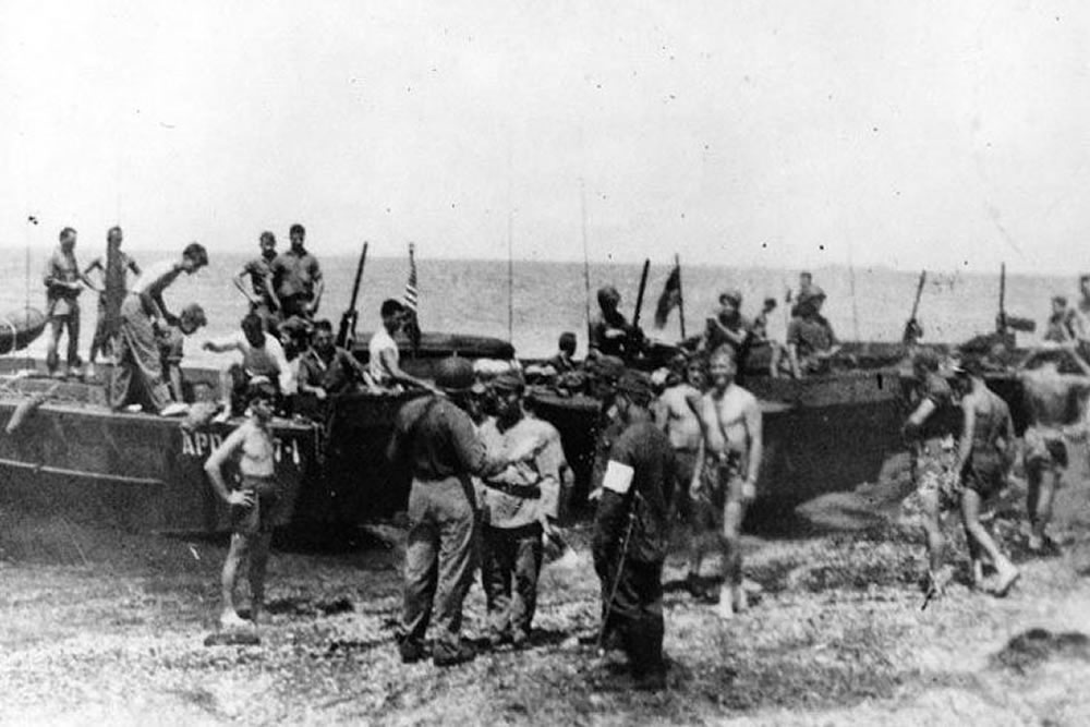 Japanese First Surrender to UDT Naked Warriors