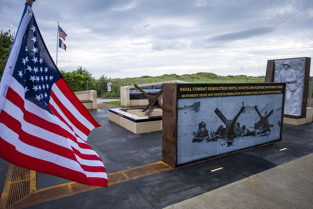 The U.S. Naval Combat Demolition Units/Scouts & Raiders Monument Park